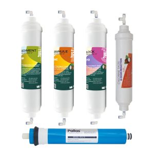 JF %100 Coconut Bazlı 5'li Premium Filtre Seti