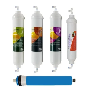 JF 5'li Tam Takım Su Arıtma Cihazı Filtre Seti