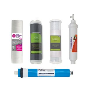 Açık Kasa 5 Aşamalı Su Arıtma Cihazı Filtre Seti